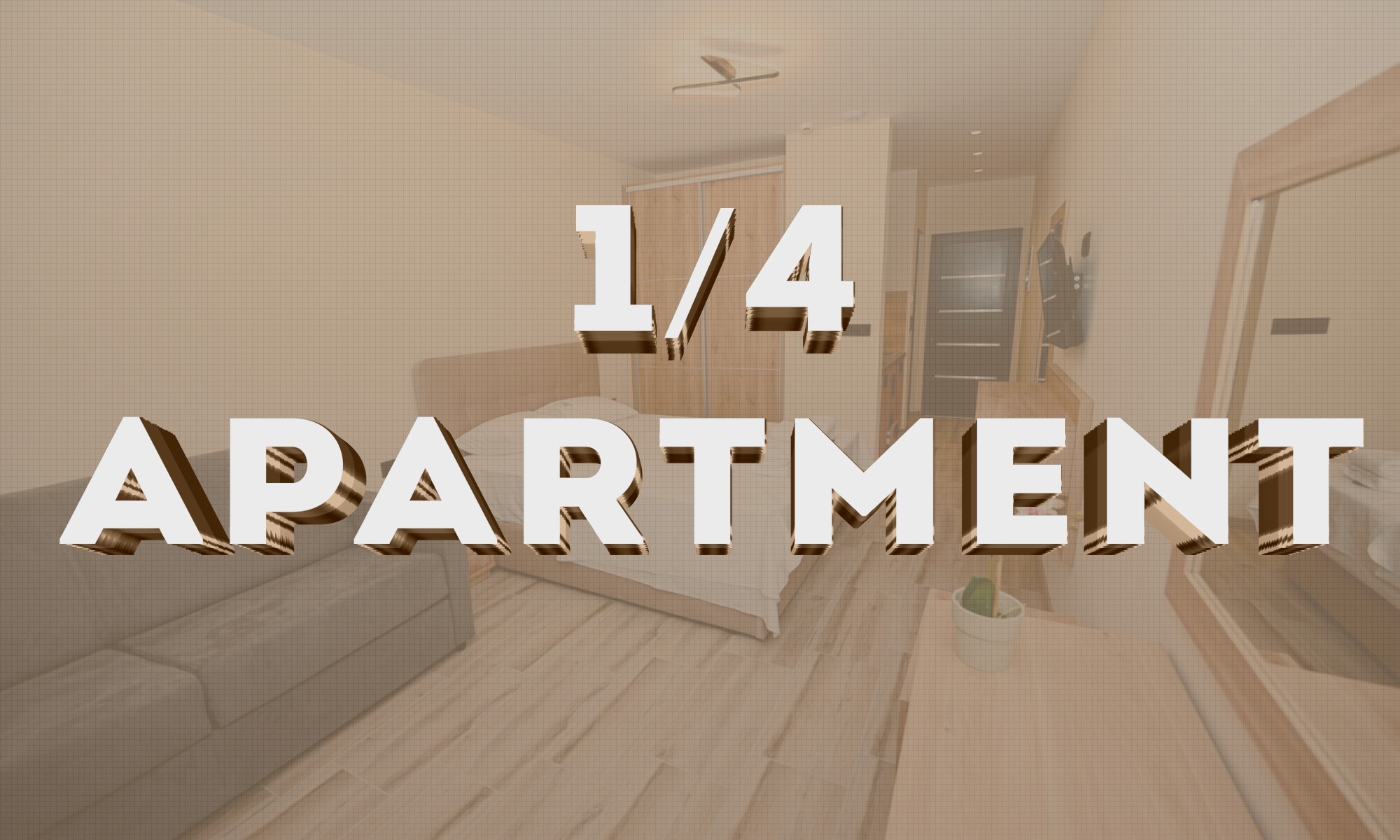 1/4 Apartment
